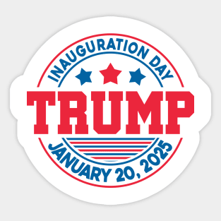 Donald Trump Inauguration Sticker